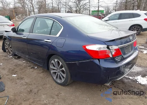 2013 Honda Accord Sport из США, поврежденный, VIN 1HGCR2F55DA189621
